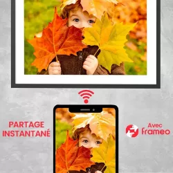 Cadre Photo Numérique AgfaPhoto Realiview – 17", Tactile, WiFi