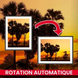 Cadre Photo Numérique AgfaPhoto Realiview – 17", Tactile, WiFi