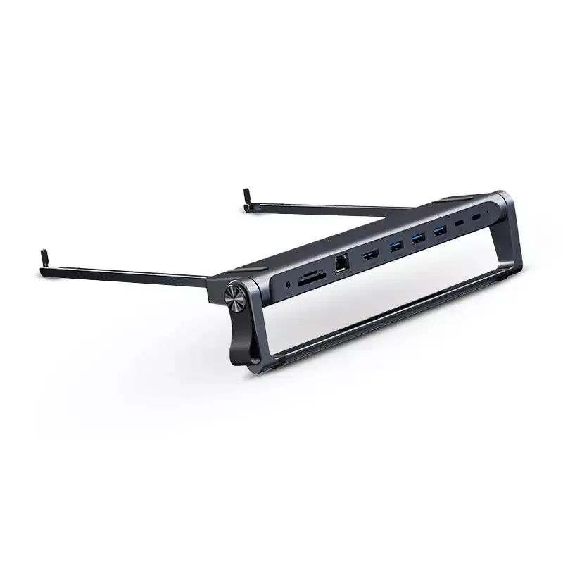 Support Ordinateur Portable 9-en-1 avec Hub USB-C