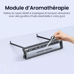 Support Ordinateur Portable 9-en-1 avec Hub USB-C