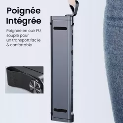 Support Ordinateur Portable 9-en-1 avec Hub USB-C