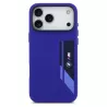 iPhone 17 Pro Max – Coque MagSafe BMW M Silicone Liquide Bleu