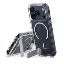 iPhone 17 Pro | Coque MagSafe PanzerGlass Kickstand Transparente