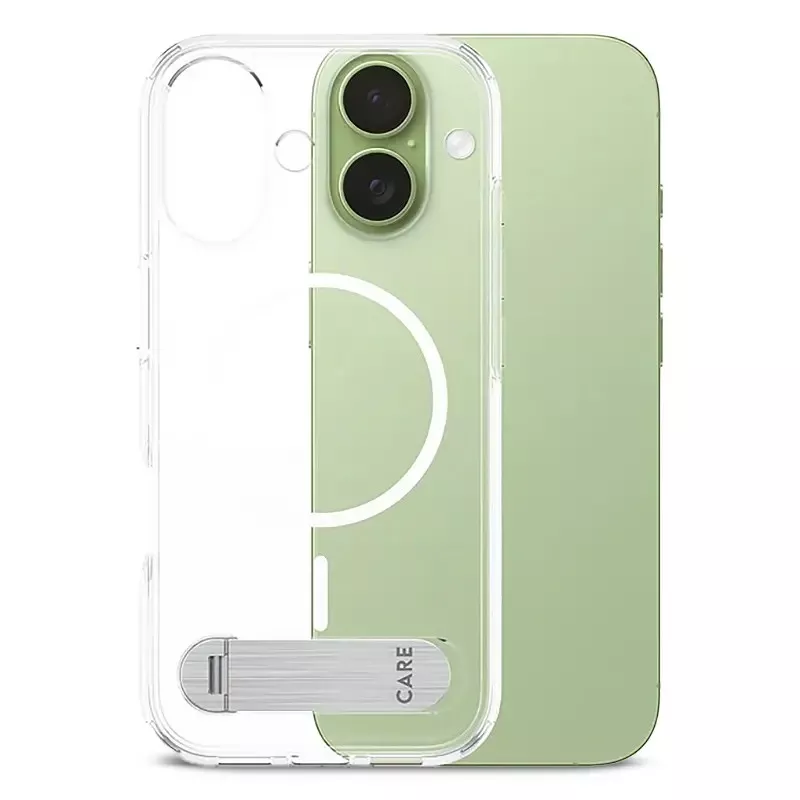 iPhone 17 | Coque MagSafe PanzerGlass Kickstand Transparente