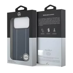 iPhone 17 Pro Max | Coque MagSafe MERCEDES Stars Cuir Véritable