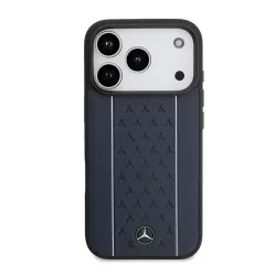 iPhone 17 Pro | Coque MagSafe MERCEDES Stars Cuir Véritable