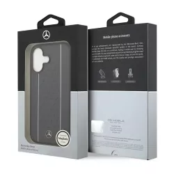 iPhone 17 | Coque MagSafe MERCEDES Stars Cuir Véritable