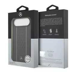 iPhone Air | Coque MagSafe MERCEDES Stars Cuir Véritable