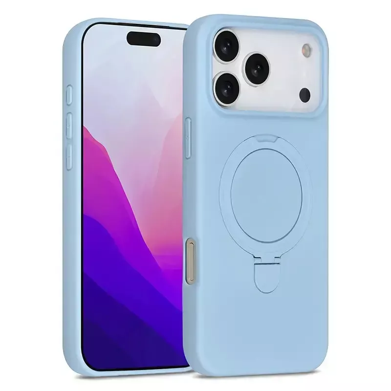 iPhone 17 Pro | Coque Silicone TUNIQ Ring Stand Hanger