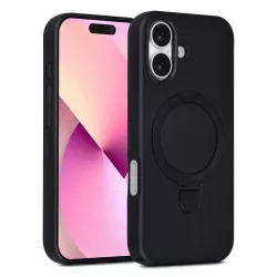 iPhone 17 | Coque Silicone TUNIQ Ring Stand Hanger