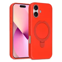 iPhone 17 | Coque Silicone TUNIQ Ring Stand Hanger