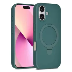 iPhone 17 | Coque Silicone TUNIQ Ring Stand Hanger