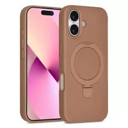 iPhone 17 | Coque Silicone TUNIQ Ring Stand Hanger