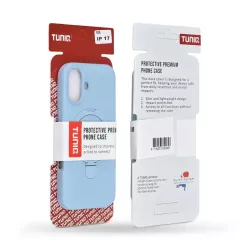 iPhone 17 | Coque Silicone TUNIQ Ring Stand Hanger