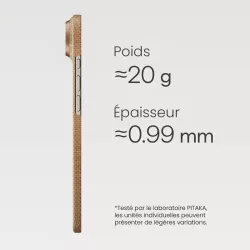 iPhone Air | Coque MagSafe PITAKA Golden Glints