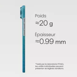 iPhone Air | Coque MagSafe PITAKA Glints of Gold Lucid Blue