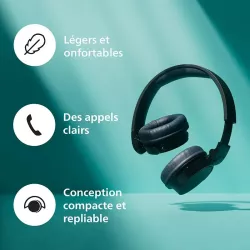 Casque Bluetooth PHILIPS TAH3209