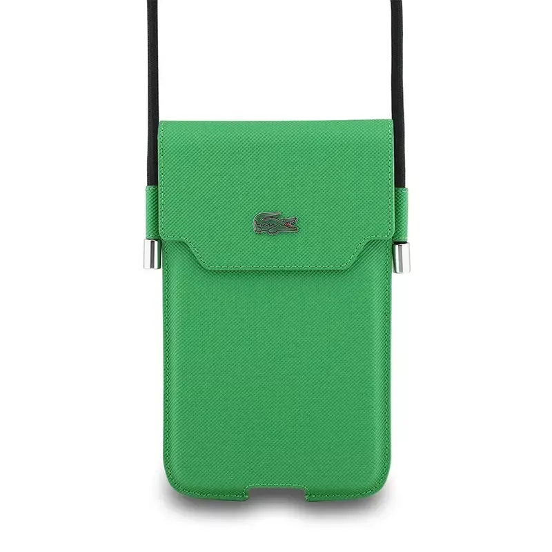 Mini Besace LACOSTE Petit Piqué XL | Bandoulière & Porte-Cartes