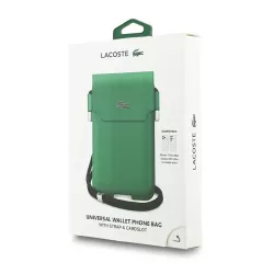Mini Besace LACOSTE Petit Piqué XL | Bandoulière & Porte-Cartes