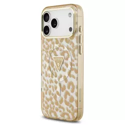 iPhone 17 Pro Max | Coque MagSafe GUESS Léopard Glitter Édition