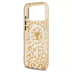 iPhone 17 Pro Max | Coque MagSafe GUESS Léopard Glitter Édition