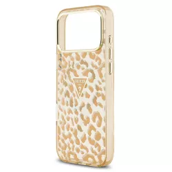 iPhone 17 Pro | Coque MagSafe GUESS Léopard Glitter Édition