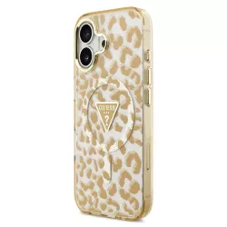 iPhone 17 | Coque MagSafe GUESS Léopard Glitter Édition