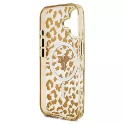 iPhone 17 | Coque MagSafe GUESS Léopard Glitter Édition