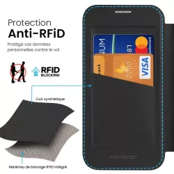 iPhone 17 Pro Max | Étui Folio DUX DUCIS Skin X Pro