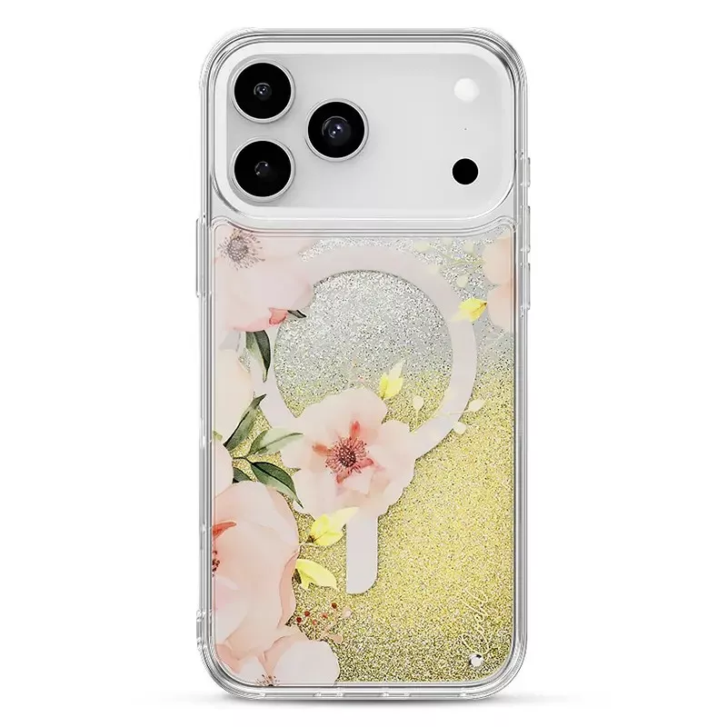 iPhone 17 Pro Max | Coque Paillettes COEHL Fleurette MagSafe