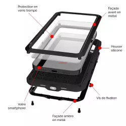 iPhone 17 Pro | Coque Intégrale LOVEMEI Powerful