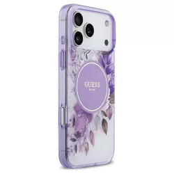 iPhone 17 Pro Max | Coque MagSafe GUESS Fleurs IML Tonal Circle