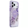 iPhone 17 Pro Max | Coque MagSafe GUESS Fleurs IML Tonal Circle