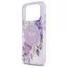 iPhone 17 Pro | Coque MagSafe GUESS Fleurs IML Tonal Circle