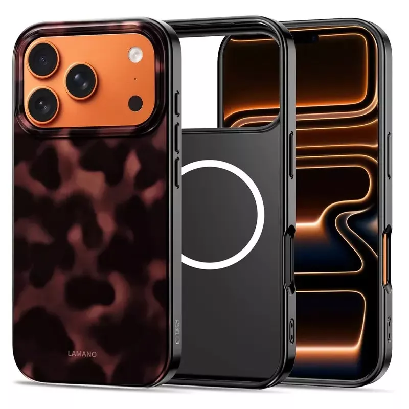 iPhone 17 Pro | Coque MagSafe TECH-PROTECT Lamano Panthère