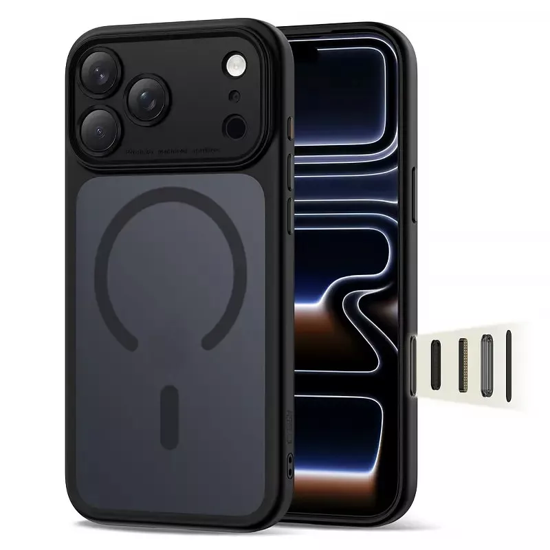 iPhone 17 Pro | Coque MagSafe TECH-PROTECT MagPeak CC