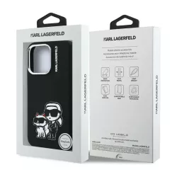 iPhone 16 Pro Max | Coque MagSafe KARL LAGERFELD Silicone Karl & Choup