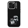iPhone 16 Pro | Coque MagSafe KARL LAGERFELD Silicone Karl & Choupette