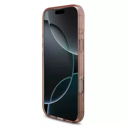 iPhone 17 Pro Max | Coque MagSafe GUESS IML Flowers avec Sangle Perlée