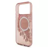 iPhone 17 Pro Max | Coque MagSafe GUESS IML Flowers avec Sangle Perlée