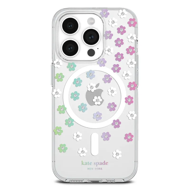 iPhone 15 Pro | Coque MagSafe KATE SPADE Scattered Flowers