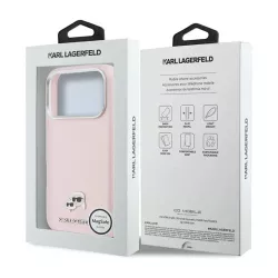 iPhone 17 Pro | Coque MagSafe LAGERFELD Pins Karl & Choupette