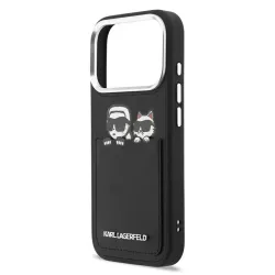 iPhone 17 Pro Max | Coque LAGERFELD Imprimé Karl & Choupette Poche CB