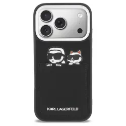 iPhone 17 Pro | Coque LAGERFELD Imprimé Karl & Choupette Poche CB