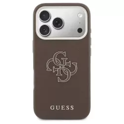 iPhone 17 Pro Max | Coque GUESS FW avec Logo 4G en Résine