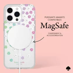 iPhone 15 Pro Max | Coque MagSafe KATE SPADE Scattered Flowers