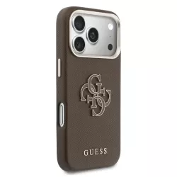 iPhone 17 Pro | Coque GUESS FW avec Logo 4G en Résine
