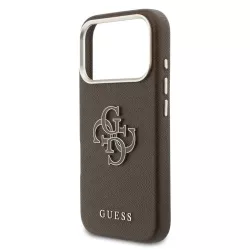 iPhone 17 Pro | Coque GUESS FW avec Logo 4G en Résine