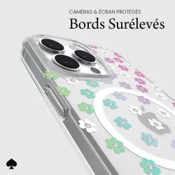 iPhone 15 Pro Max | Coque MagSafe KATE SPADE Scattered Flowers