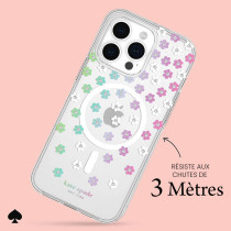 iPhone 15 Pro Max | Coque MagSafe KATE SPADE Scattered Flowers